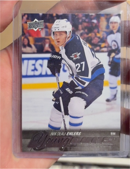 2015-16 Upper Deck #223 Nikolaj Ehlers Young Guns — front
