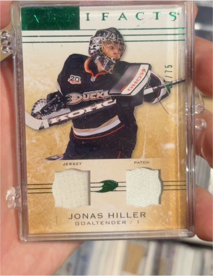 2014-15 Upper Deck Artifacts #116 Jonas Hiller — front