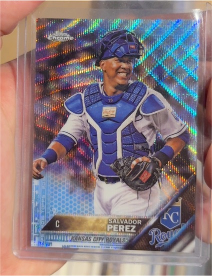 2016 Topps Chrome #6 Salvador Perez — front