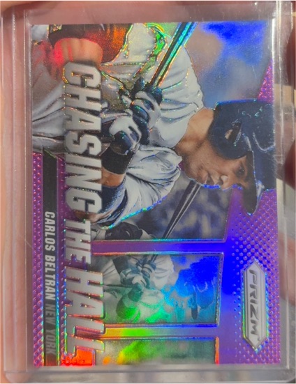 2014 Panini Prizm Chasing the Hall #12 Carlos Beltran — front