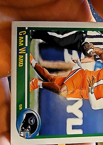 1990 Score #48 Cam Ward — front