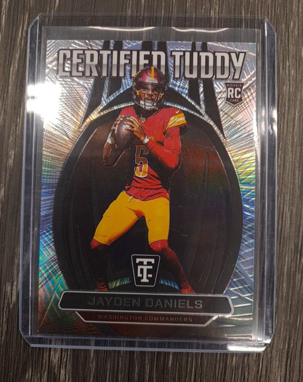2024 Panini Totally Certified #4 Jayden Daniels Certified Tuddy — front