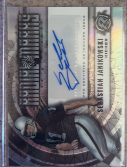 2024 Topps Resurgence Radial Marks #RM-SJ Sebastian Janikowski — front