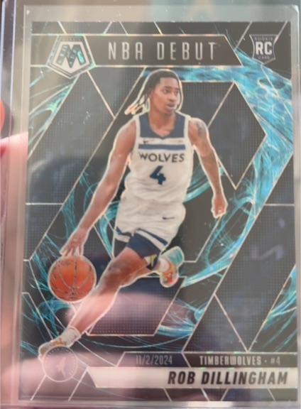 2024-25 Panini Mosaic NBA Debut #270 Rob Dillingham — front