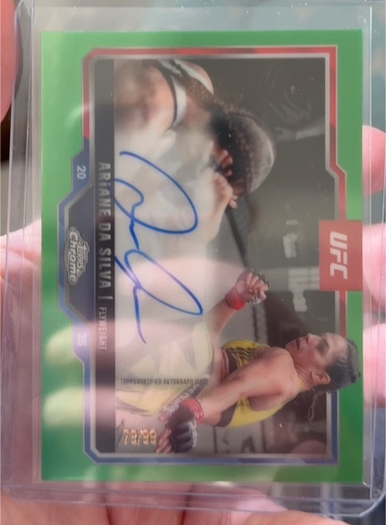 2025 Topps Chrome UFC #20 Ariane Da Silva — front