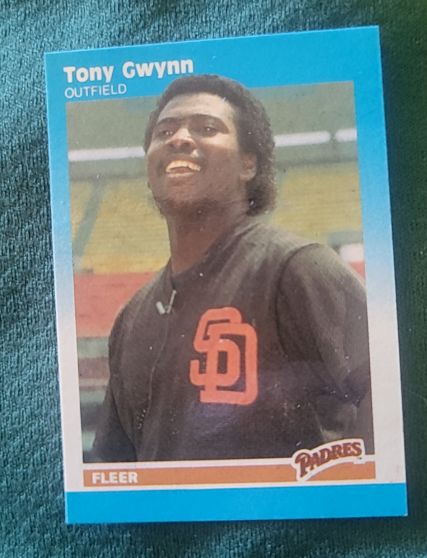 1987 Fleer Classic Miniatures #50 Tony Gwynn — front