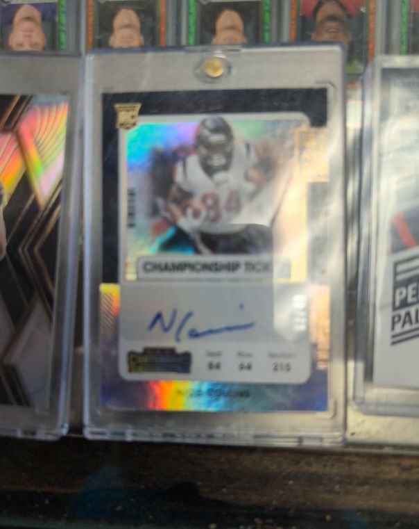 2021 Panini Contenders Championship Ticket #248 Nico Collins — front