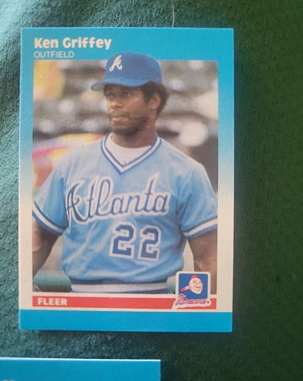 1987 Fleer Classic Miniatures #46 Ken Griffey — front