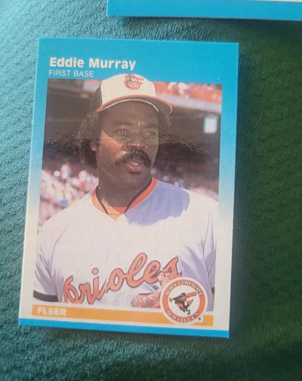 1987 Fleer Mini #75 Eddie Murray Baltimore Orioles — front