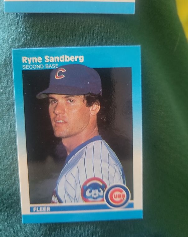 1987 Fleer #471 Ryne Sandberg — front