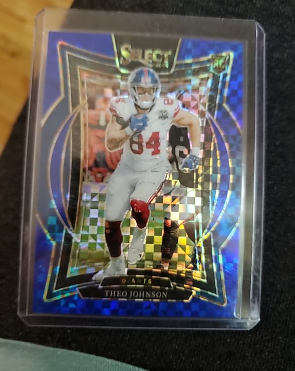 2024 Panini Select Concourse #96 Theo Johnson Rookie RC — front