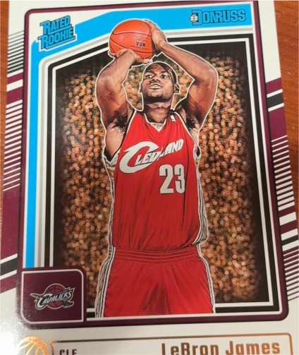2024-25 Donruss #5 LeBron James — front