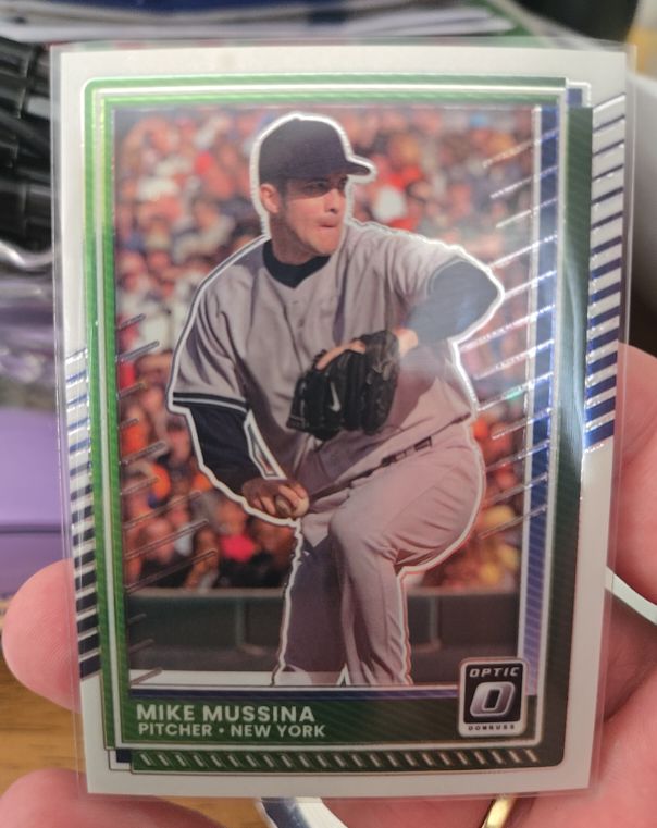 2025 Donruss Optic #100 Mike Mussina — front