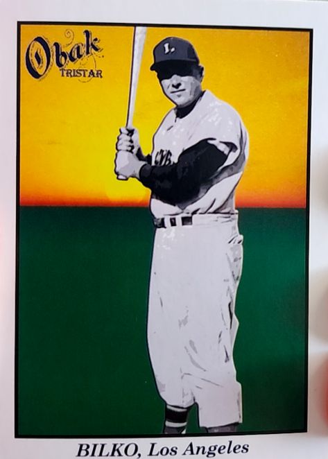 2009 TRISTAR Obak #61 Steve Bilko — front