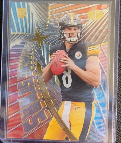 2022 Panini Illusions #SS-11 Kenny Pickett Shining Stars Rookie RC — front