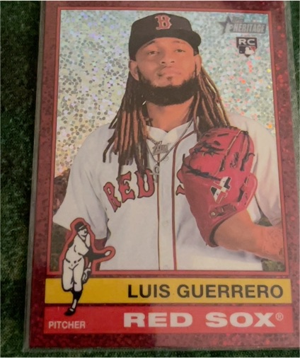 2025 Topps Heritage #306 Luis Guerrero — front