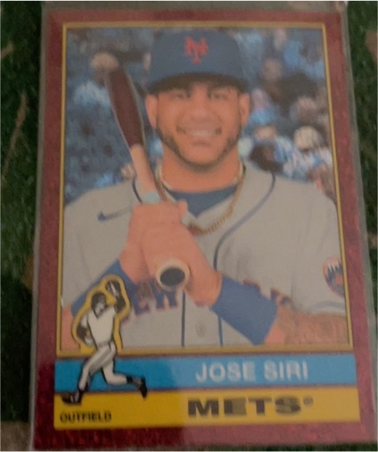 2025 Topps Heritage #460 Jose Siri — front