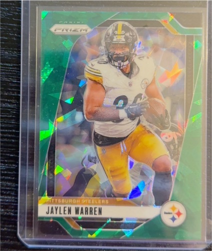 2024 Panini Prizm #242 Jaylen Warren — front