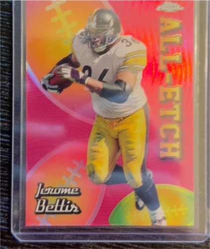 2024 Topps Chrome #CAE-JB Jerome Bettis Chrome All-Etch — front