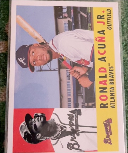 2025 Topps Heritage #H25-9 Ronald Acuña Jr. — front