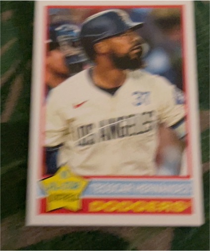 2025 Topps Heritage #395 Teoscar Hernandez — front