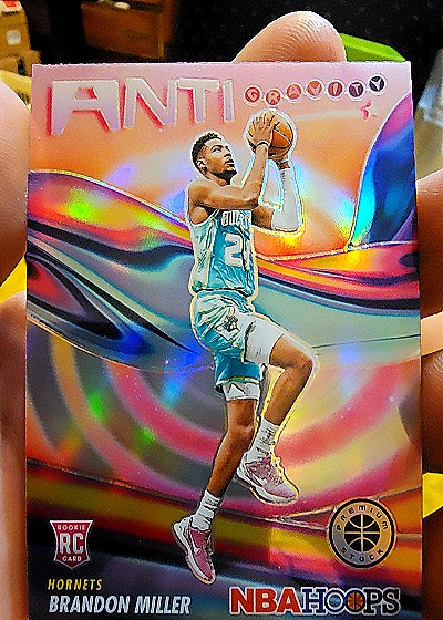 2023-24 Panini NBA Hoops Premium Stock Anti Gravity #11 Brandon Miller — front