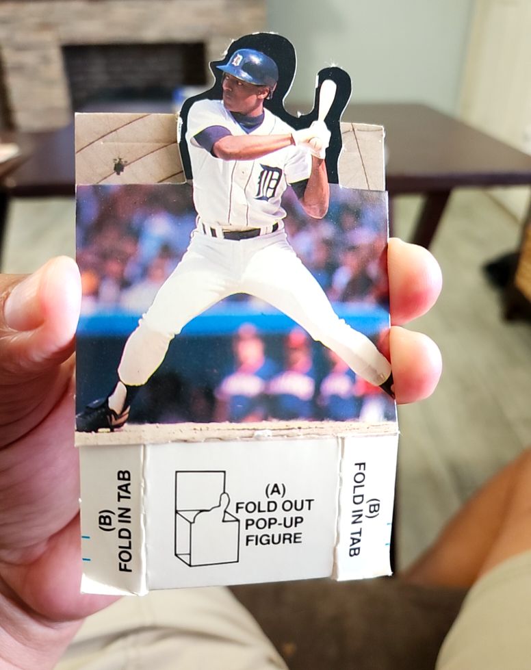 1984 Topps #1 Kirk Gibson — front