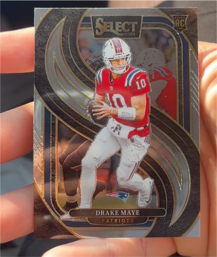 2024 Panini Select Premier Level #113 Drake Maye — front