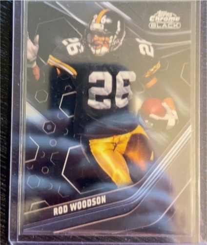 2023 Topps Composite Chrome Black #140 Rod Woodson — front