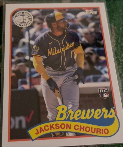 2024 Topps Update #89US-44 Jackson Chourio — front