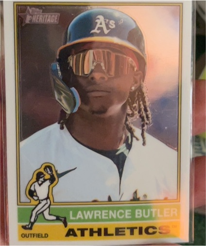 2025 Topps Heritage #36 Lawrence Butler — front