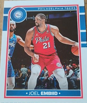 2024-25 Panini NBA Hoops #131 Joel Embiid — front