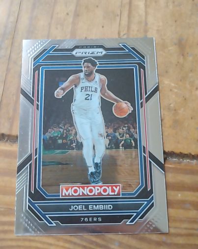2022-23 Panini Prizm Monopoly #67 Joel Embiid — front
