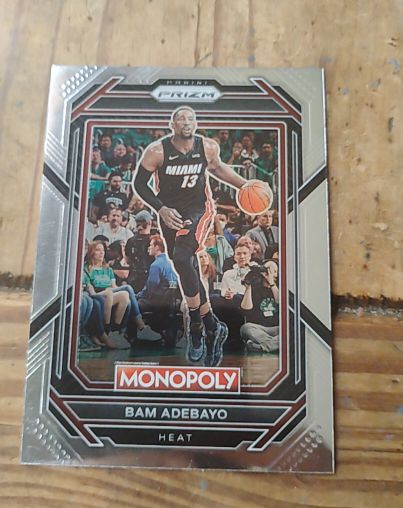 2022-23 Panini Prizm Monopoly #47 Bam Adebayo — front