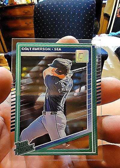 2025 Donruss Rated Prospects #180 Colt Emerson — front