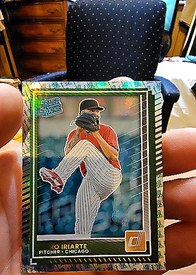 2025 Donruss #22 Jairo Iriarte Chicago White Sox Rated Rookie — front