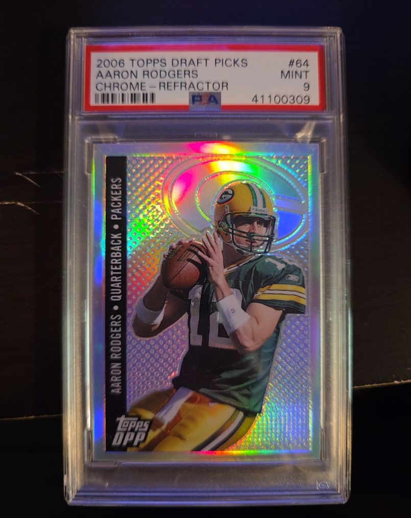 2006 Topps Draft Picks #64 Aaron Rodgers — front