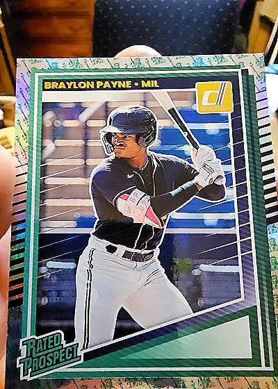2025 Donruss #117 Braylon Payne — front