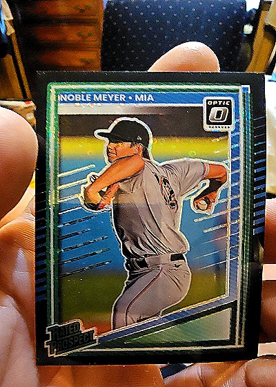 2025 Donruss Optic #110 Noble Meyer — front