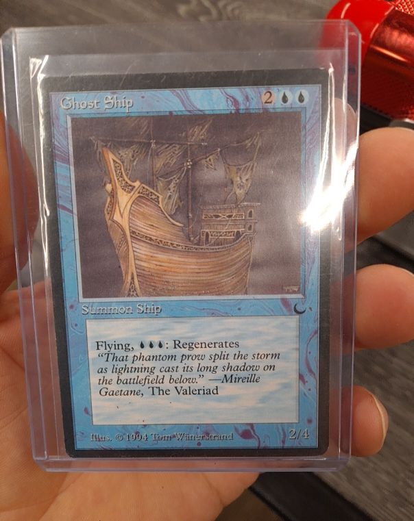 1994 Magic: The Gathering Ghost Ship The Dark — front