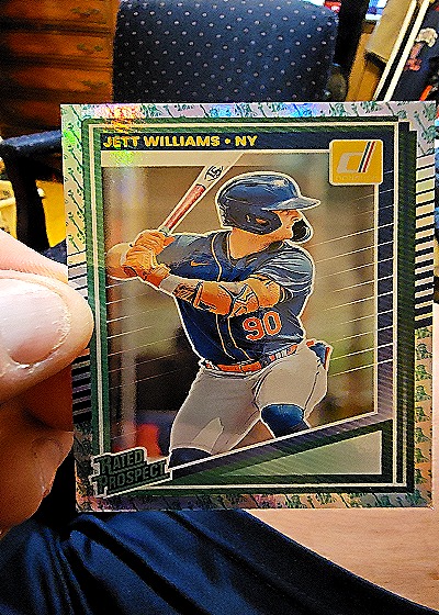 2025 Donruss #167 Jett Williams — front