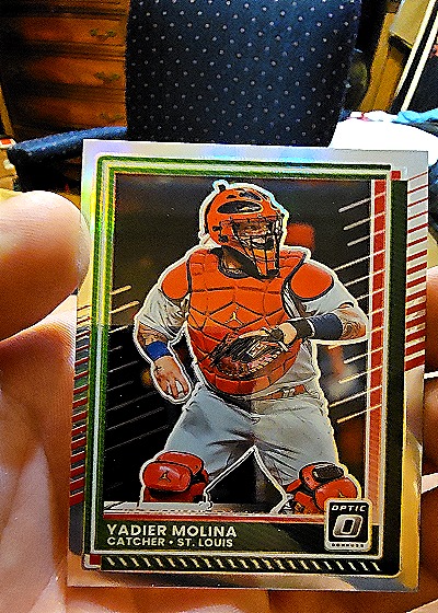 2025 Panini Donruss Optic #66 Yadier Molina — front