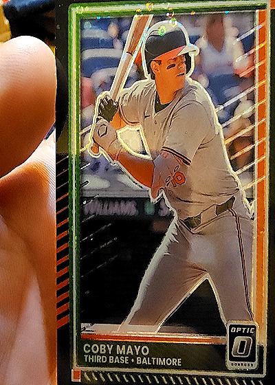 2025 Donruss Optic #5 Coby Mayo — front