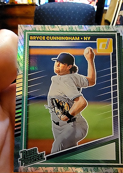 2025 Donruss Rated Prospects #137 Bryce Cunningham — front