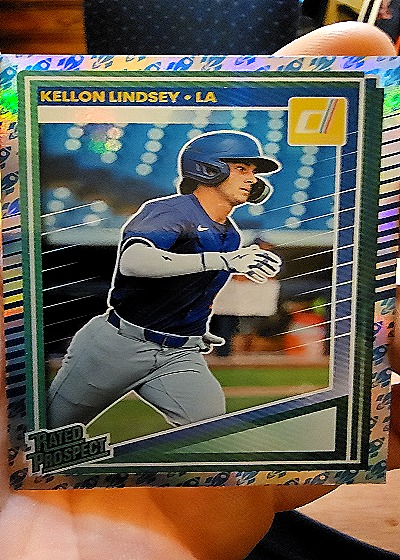 2025 Donruss #191 Kellon Lindsey — front