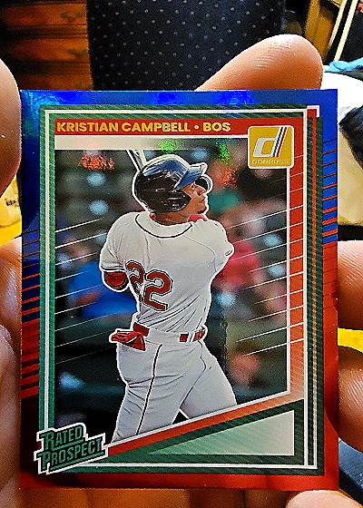 2025 Donruss #151 Kristian Campbell — front