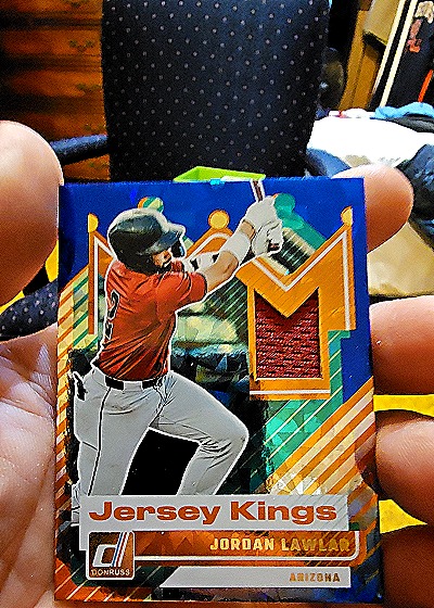 2025 Donruss #JK-JL Jordan Lawlar Jersey Kings — front
