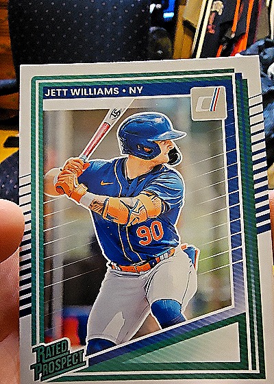2025 Donruss #167 Jett Williams — front