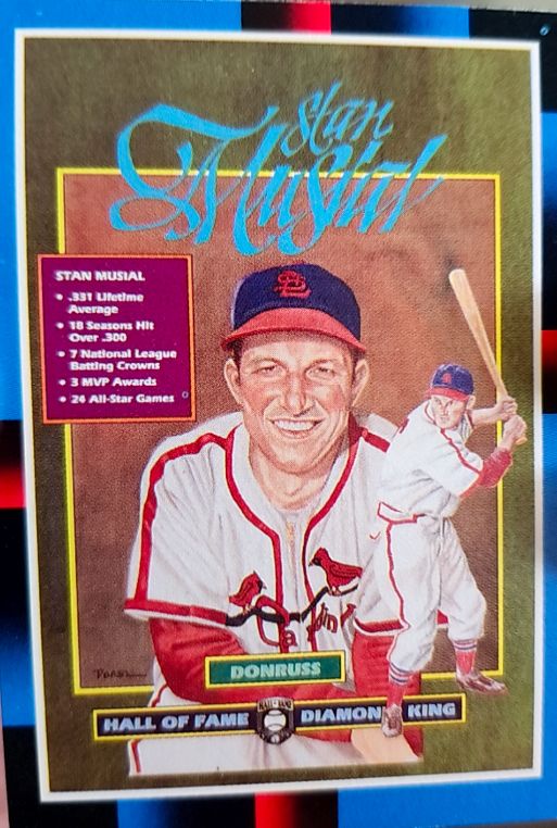 1988 Donruss #641 Stan Musial — front