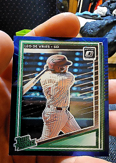 2025 Donruss Optic #148 Leo De Vries — front